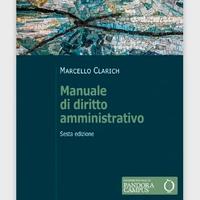 Manuale di diritto amministrativo clarich