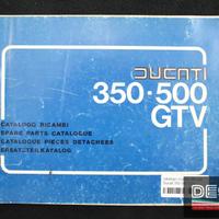 catalogo ricambi ufficiale Ducati 350 500 GTV