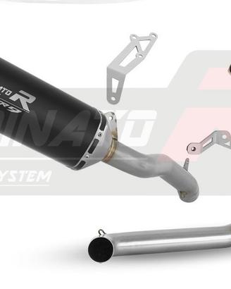 SCARICO COMPLETO HP6 SPECIAL TITANIO BLACK YAMAHA 