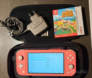 Nintendo Switch Lite con custodia
