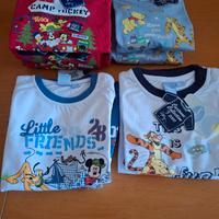 Stock complo  Disney pantaloncino + maglietta