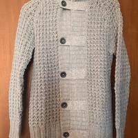 Maglione Clayton grigio a maniche lunghe S