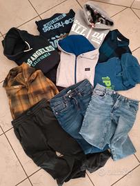 abbigliamento vario ragazzo 12 anni