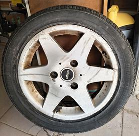 SMART FORTWO CERCHIO IN LEGA CON PNEUMATICO