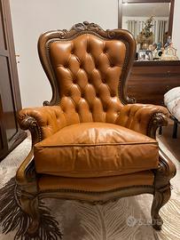 Poltrona stile barocco