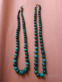 collana malachite