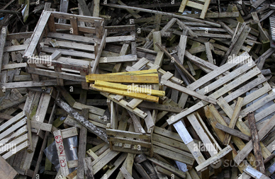 Bancali usati vecchi da ardere