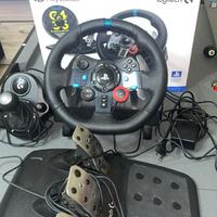 Simulatore logitech ps4-ps5-pc con cambio marce