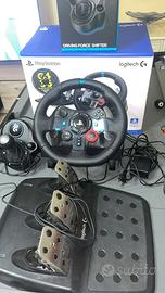 Simulatore logitech ps4-ps5-pc con cambio marce