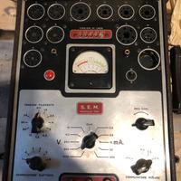 Provavalvole (tube tester) vintage S.E.M. Modello