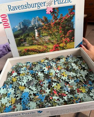 Puzzle Ravensburger 1000 paesaggio.