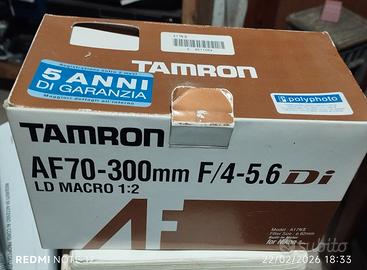 obbiettivo Tamron AF 70-300 mm 
