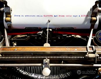 RARA Olivetti M20 Prima Serie Tipo A 1921 perfetta