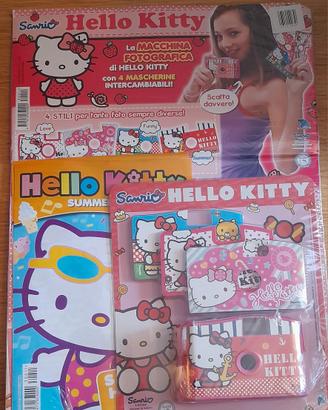 rivista nuova hallo kitty con macchina fotografica