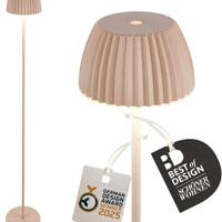 BRILONER - Lampada da terra LED wireless IP44