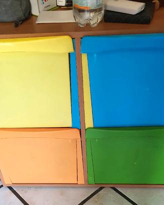 mobiletto multiuso  con cassettiera a ribalta 