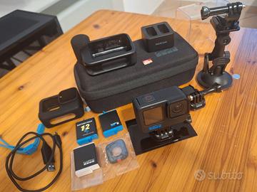 Go Pro HERO10 Black – Kit completo  3 batterie