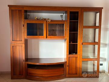 Mobile salotto in legno massello