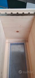 arnia a 6 favi in legno 