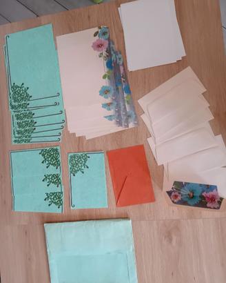 Set carta da lettere e buste Vintage-Raccoglitori
