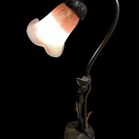 Lampada da tavolo liberty