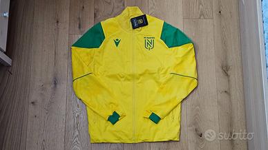 Giacca Fc Nantes Macron Gialla e Verde