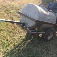 Botte 400 lt con pompa autonoma motore lombardini