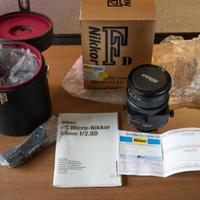 Nikon PC Micro NIKKOR 85mm f/2.8 D Tilt Shift Lens