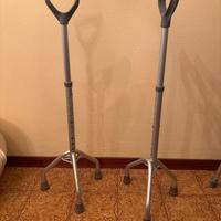 Coppia di bastoni treppiedi regolabile