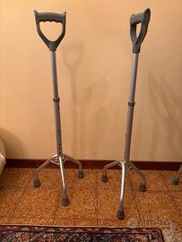 Coppia di bastoni treppiedi regolabile