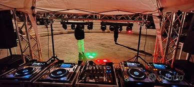 coppia cdj 2000 + flyghtcase + deck antipolvere