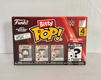 Funko Bitty WWE Undertaker, Bulldog, Batista + 1 M