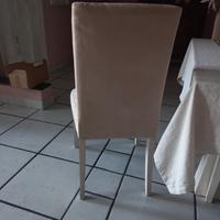 Sedie sfoderabili beige