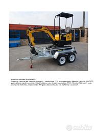 Miniescavatore e Rimorchio