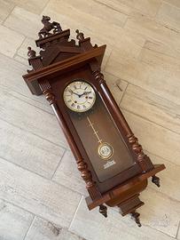 Orologio a pendolo VEGLIA in legno - funzionante