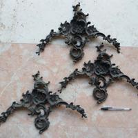 Bronzo antico_ Tre Fregi del XIX Secolo