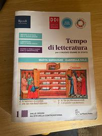 Libro scolastico completo ( tempo di letteratura )