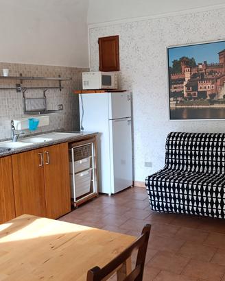 Almese in centro bilocale arredato