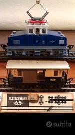 1c Scala H0 Loco Fleischmann Con Set Cremagliera
