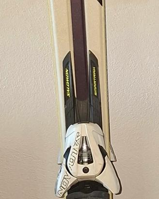 Set Sci Salomon 178 cm  e bastoncini Kerma 