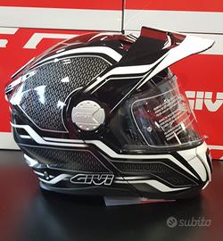 Casco givi x.33 canyon division nero/bianco