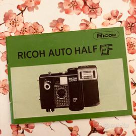 Libretto istruzioni Ricoh auto half EF
