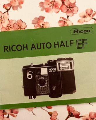 Libretto istruzioni Ricoh auto half EF