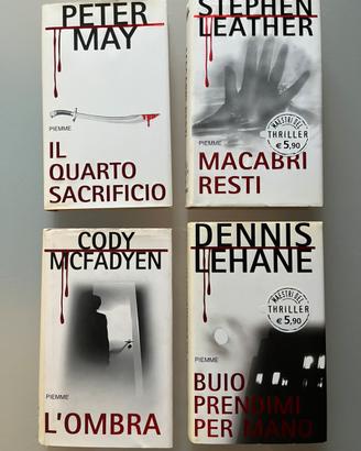 4 Thriller Imperdibili - Maestri del Thriller