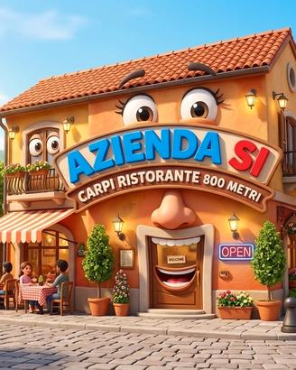 AziendaSì - Carpi centro, ampio ristorante no bar