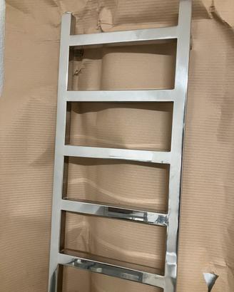 Termoarredo accaio inox verticale bagno