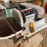 Levigatrice combinata disco nastro