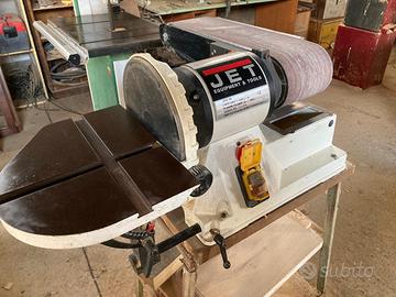 Levigatrice combinata disco nastro