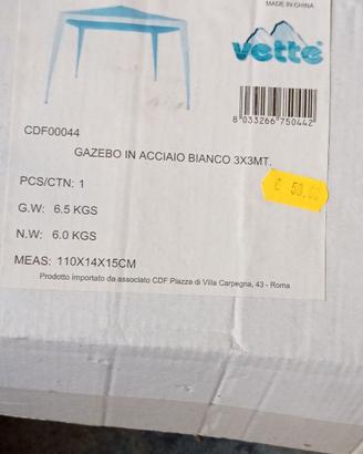 Gazebo bianco