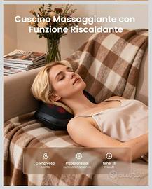 Cuscino massaggiante ricaricabile